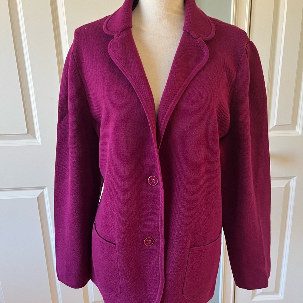 Talbots Merino Blazer
